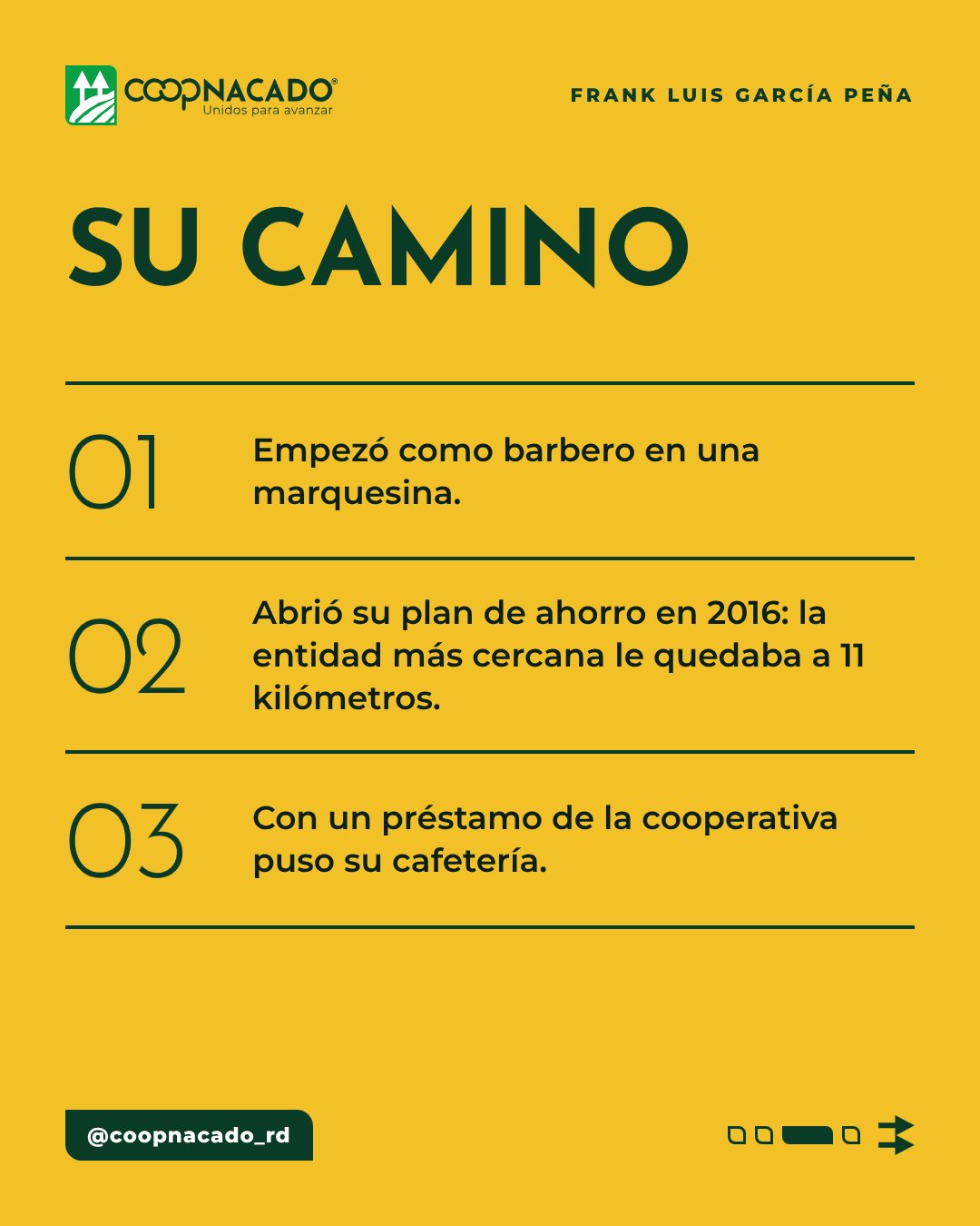 Frank Luis García Peña. Lámina 3 de 4 de su historia