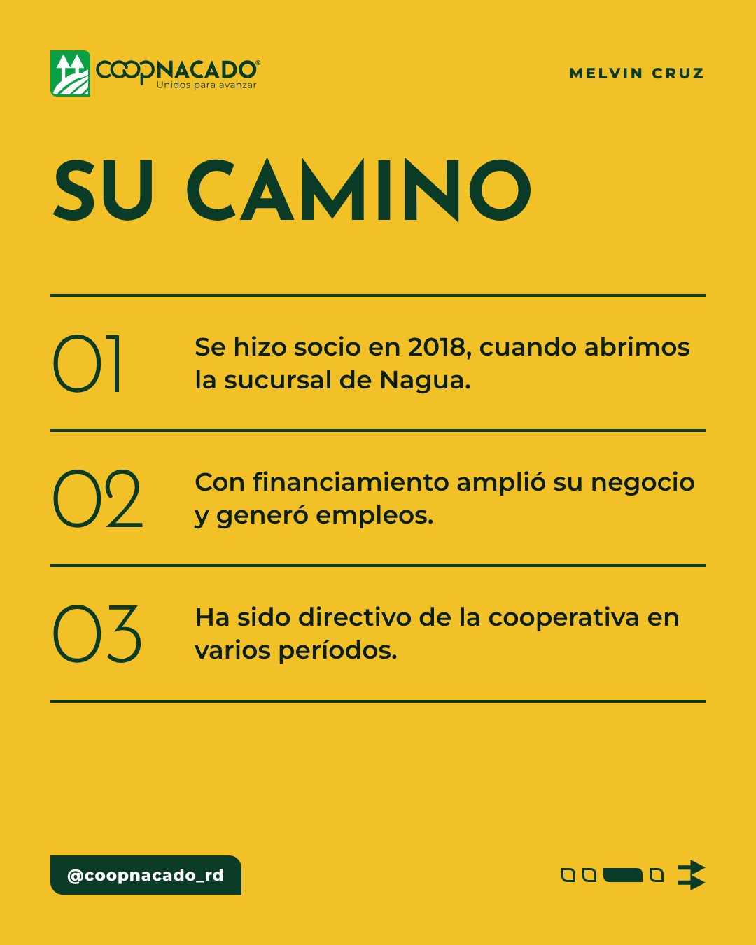 Melvin Cruz. Lámina 3 de 4 de su historia